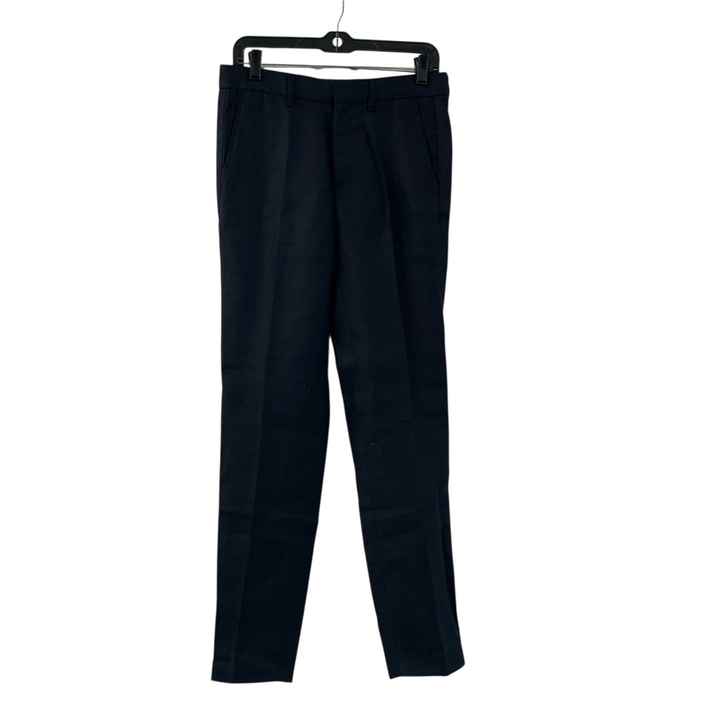 J. Crew Crewcuts Ludlow Slim Boys‎ Suit Pant Navy Linen Dress Pants Size 16